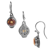 SE-2315-CT Sterling Silver Earring With Citrine Jewelry Bali Designs Inc